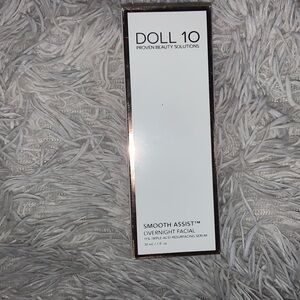 doll 10 smooth assist overnight facial 11% triple acid resurfacing serum